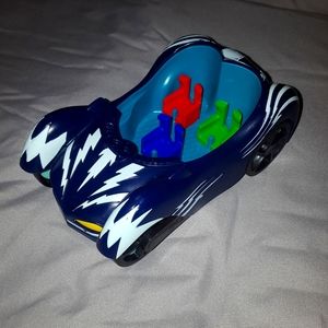 Zoom into Action with the PJ Masks Blue Catboy Lightning Bolt Toy Car!